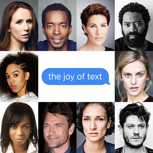 Iwan Rheon & Pippa Bennett-Warner in ‘The Joy of Text’