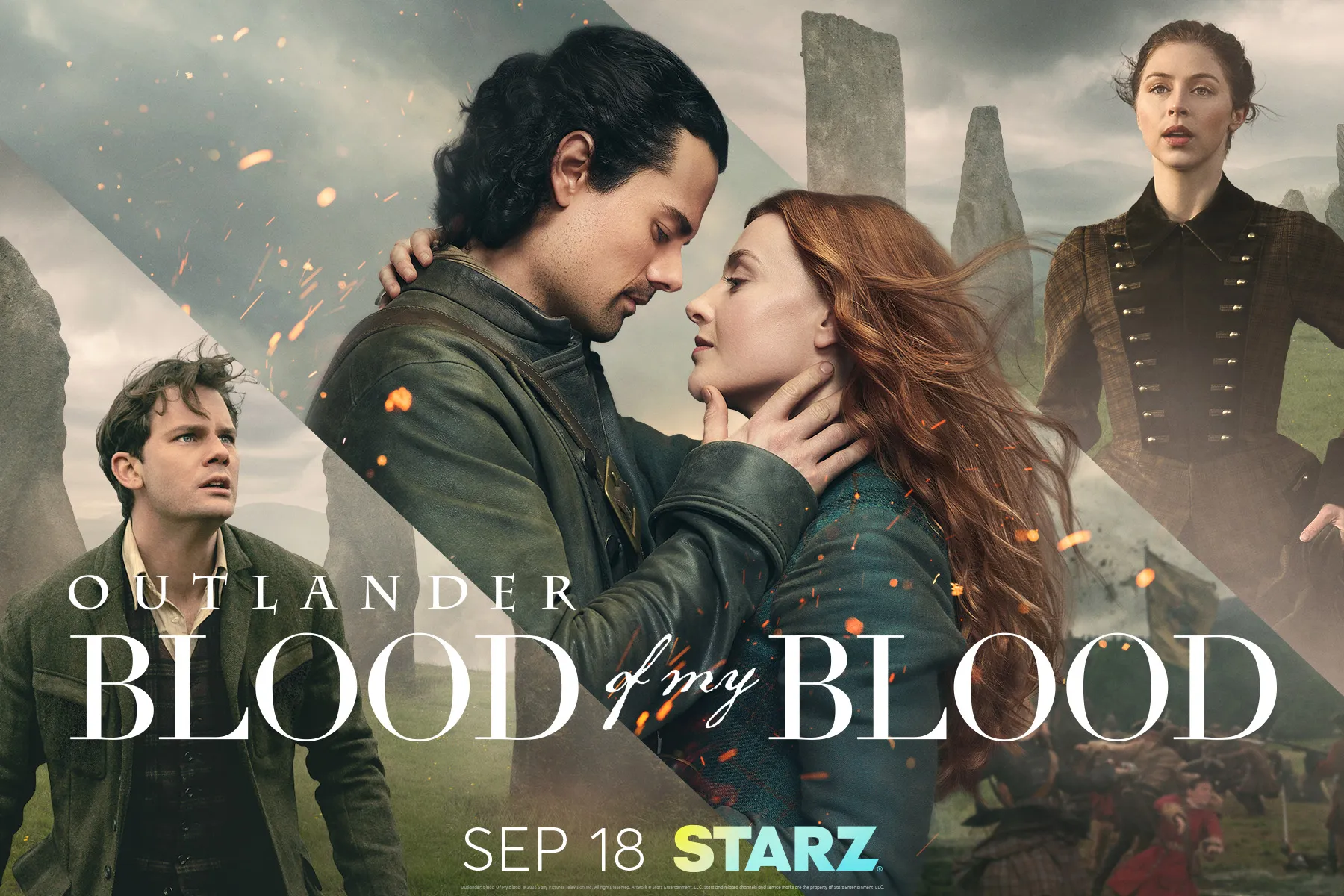 Hermione Corfield in ‘Outlander: Blood of my Blood’ S2