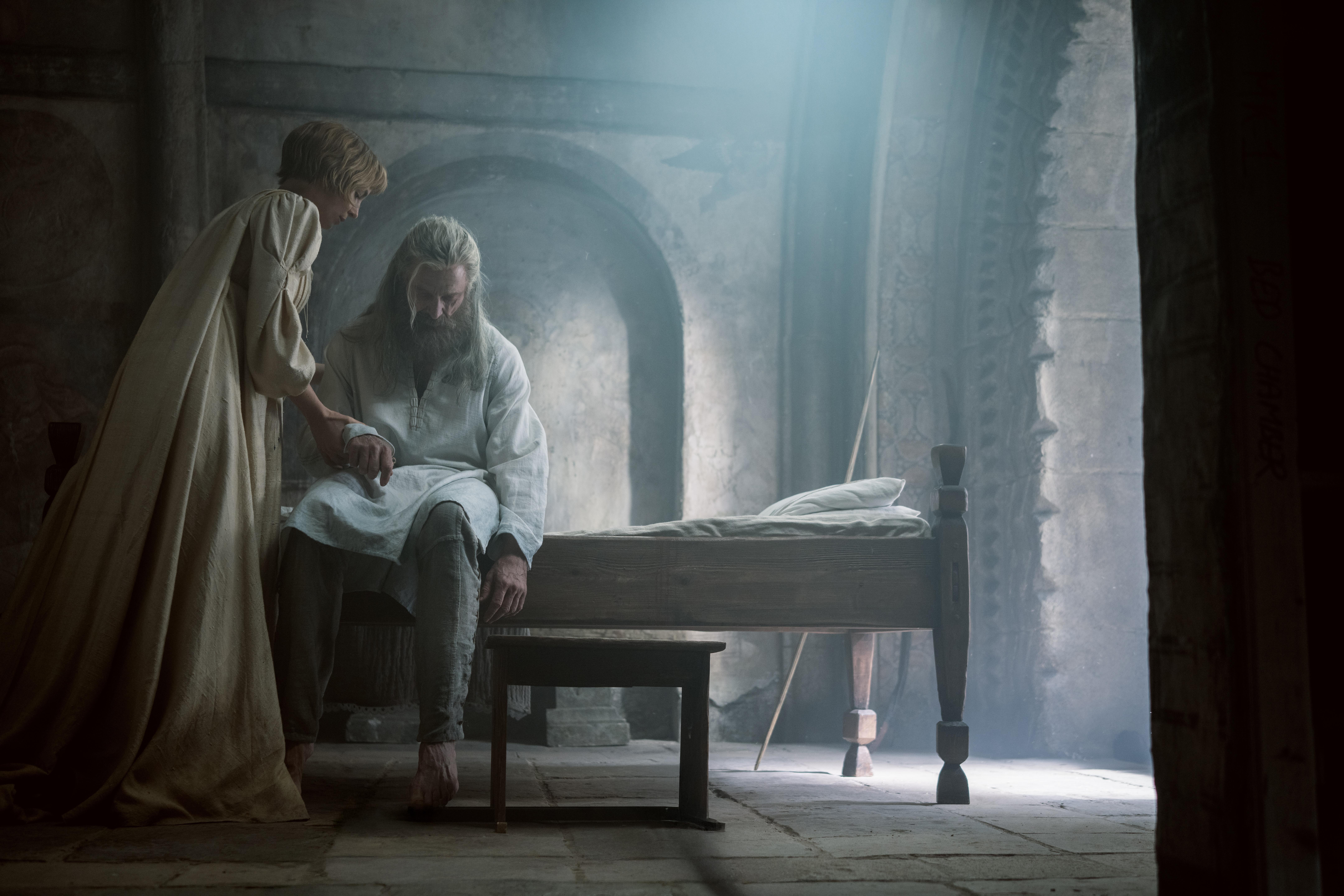 Jade Croot & Clive Russell in ‘The Death of Robin Hood’
