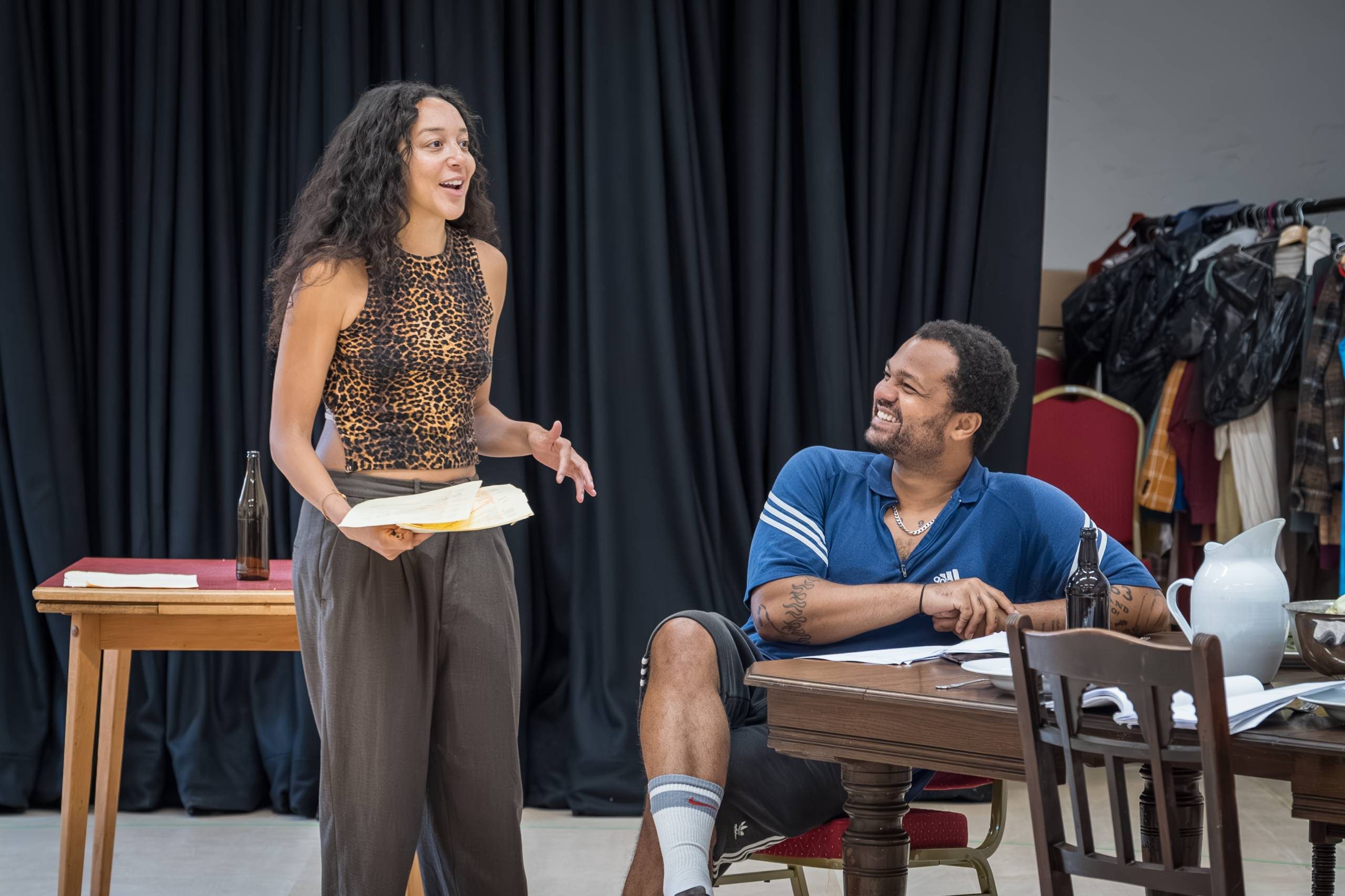 Adelle Leonce stars in ‘Romans’ at the Almeida