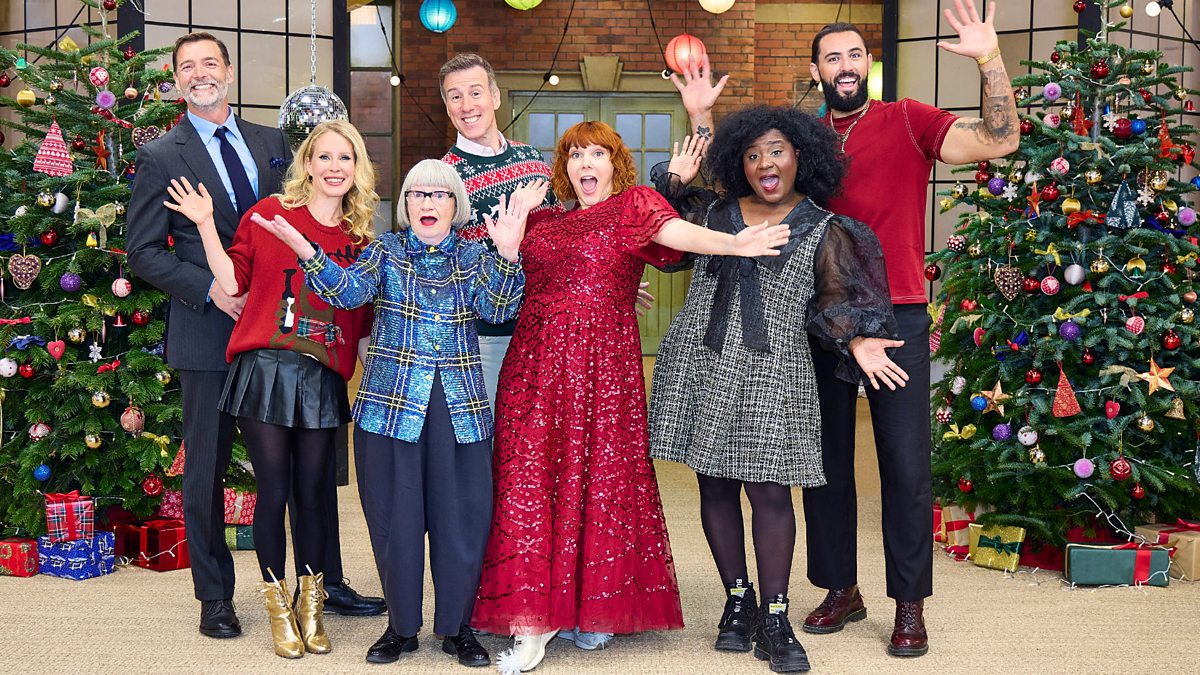 Susan Wokoma stars in the ‘The Great British Sewing Bee Celebrity Christmas Special’